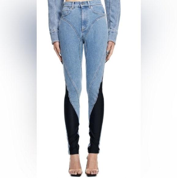 SOLD Mugler X H&M jeans - Picture 4 of 5